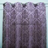 Purple Classical Design Wholesale Curtain Fabric for Living Room