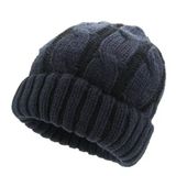 POM POM Beanie Hat Jacquard Knitted Hat