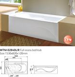 Square Inside Apron Bathtub 54