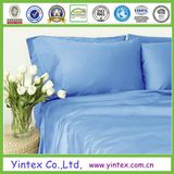 Blue Beautiful Elegent Microfiber Bed Sheets/Bedding Set