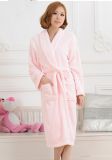 Promotional Home / Hotel Flannel / Coral Fleece Bathrobe/Pajama/Nightwear