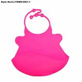 Hot Sale Silicone Baby Bib Waterproof Wholesale, Soft Bandana Bib