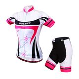 Custom Women Sublimated Sleeveless Cycling Jersey and Shorts