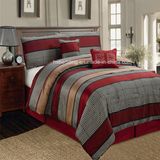 2017 New Arrival Home&Wedding Red Wine Jacquard Bedding Set