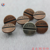 Round Metal Jeans Button Factory Promotional Custom Metal Button