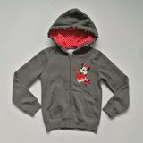 Disney Minnie Charact Children's Knitted Fleece Zip-up Hoodie Jacket