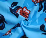 100% Polyester Printed Microfiber Peach Skin Fabric for Beach Shorts