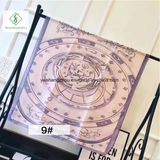 Newest Printed Shawl Fashion Lady Satin Silk Scarf