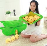 Custom Wholesale Stuffed Cushion Kids Bean Shape Emoji Pillows