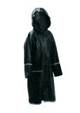 Kids Water Proof Long Raincoat PVC Hooded with Reflective Strips