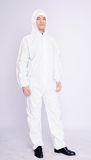 White 50g Microporous Coverall for Safety