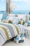 Summer Beach Embroidery Patchwork Bedding Sets