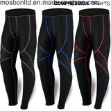 Mens Compression Pants Long Trousers Base Layer Running Tights Black New