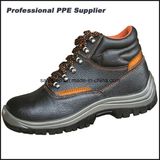 Bafflo Leather Lightweight Mining Safety Boots for Heavy Work