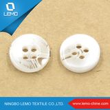 4-Hole Plastic Sewing Woven Shirt Button for Garments