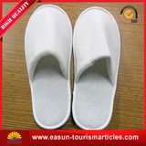 High Quality Fiber Velvet Printing Logo Hotel Slipper Disposable Slippers