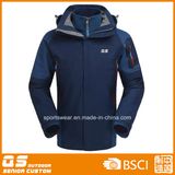 Men's 3 in 1 Sport Waterproof Warm Jacket