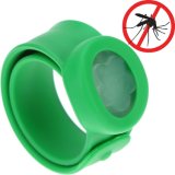 Adjustable Natural Citronella Non Toxic Insect Repellent Wristband Mosquito Repeller