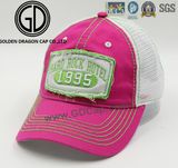 2016 Fashion Top Quality Embroidery Patch Washing Cotton Sports Trucker Hat/ Baseball Cap