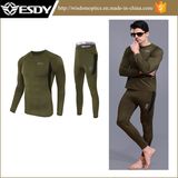 Green Color Thermal Mens Underwear Suits Esdy Underwear