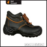 Basic Industrial Ankle Safety Shoe with Steel Toe Cap (SN1666)