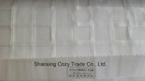 New Popular Project Stripe Cross Organza Voile Sheer Curtain Fabric 0082120