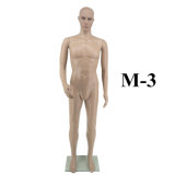 Wholesale fashion Man Mannequin with Glass Base or Metal Base