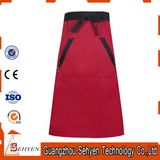 Unisex Apron Korean Waiter Aprons with Pockets of 100% Cotton