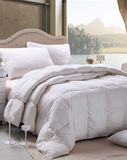 233tc Down Proof Fabric and 90% Grey Duck Down Comforter