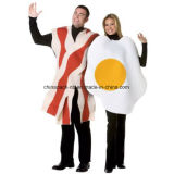 Bacon and Eggs Couples Adult Halloween Costume (CPGC7001X)