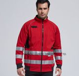 2017 Waterproof Softshell Jacket with Reflective Tape Workwear