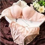 Fancy Lace Bra Panty Lady Underwear Set Lingerie with Lace