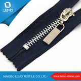 4# Metal Nickel Big Teeth Zipper Price, Big Zipper for Garments