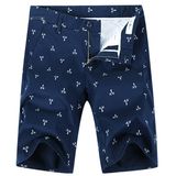 Custom Men's Print Cotton Bermuda Casual Short Shorts