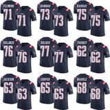 New England Joe Thuney Tre Jackson Jonathan Cooper Football Jerseys