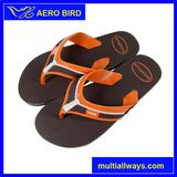 Outdoor Beach Causal PE Slippers for Man (TF1501-Brown)