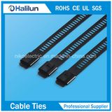 201 High Tensile Epoxy Coated Stainless Steel Ladder Single Barb Lock Cable Tie