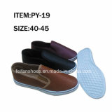 Men Casual Shoes Injection Canvas Shoes with Customized (FFPY-19)