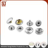 Monocolor Round Individual Snap Metal Button for Sweater