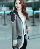 Women Autumn Zipper Casual Blazer Coat