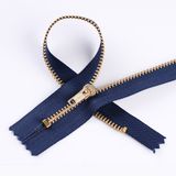 Hot Sales Metal Brass Zipper for Jeans