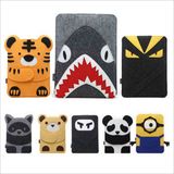 Wool Felt Laptop Sleeve Bag for MacBook PRO 13 Case Air Retina 11 12 13.3 14 15 Inch Cartoon Laptop Case