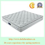 Pocket Spring Mattress Flat Compressed Latex Plush Pillow Top Mattress for Hotel Furniture