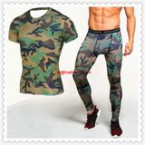 Latest Fashion Wholesale Custom Gym Compression Tights T-Shirts