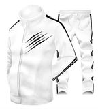 Men Running Stripes Bulk Track Suit Jogging Sport Jacket Suit