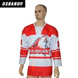 Wholesale OEM Service 100% Polyester Full Sublimation Custom Hockey Jersey