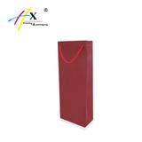 Wholesale Paper Packaging Bag Custom Wine Paper Bag with Handle