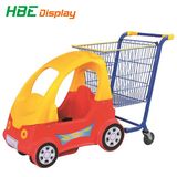 Supermarket Children Toy Shopping Cart with Baby Seat