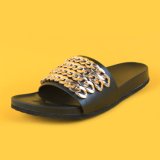 Custom PVC Slip-on Summer Casual Style Flipflop Sandal Slide Slippers