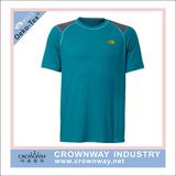 Men Sports Wear Quick Dri T-Shirt with Custom Logo Printing